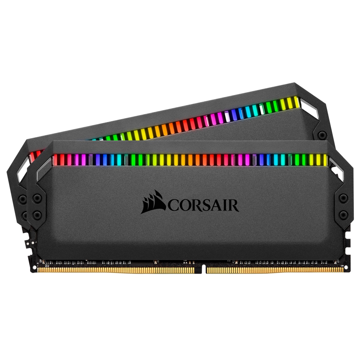 

Модуль памяти DDR4 2x8GB/3600 Corsair Dominator Platinum RGB Black (CMT16GX4M2C3600C18)