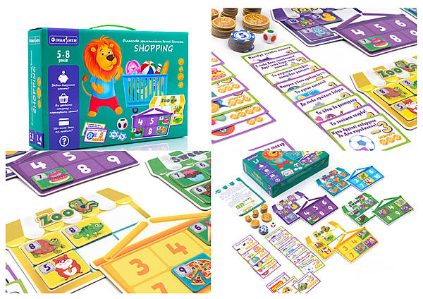

Настольная игра "Играем в магазин" (укр) Vladi Toys (VT2312-06)