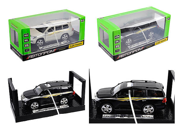 

Машина металлическая "АВТОПРОМ" 1:24 Toyota, 2 цвета Автопром (7666)
