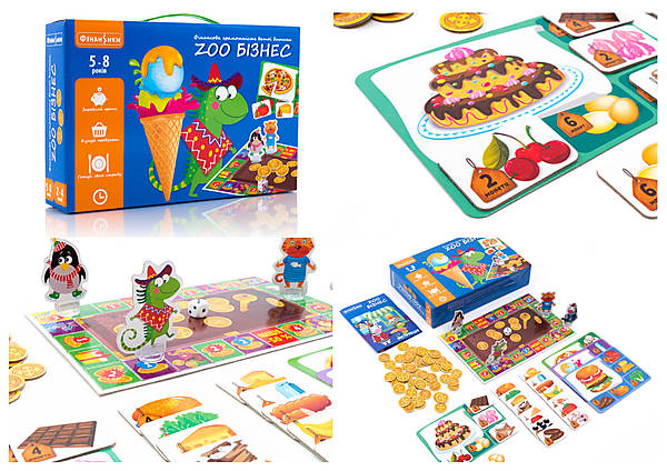 

Настольная игра "Зообизнес" (укр) Vladi Toys (VT2312-05)