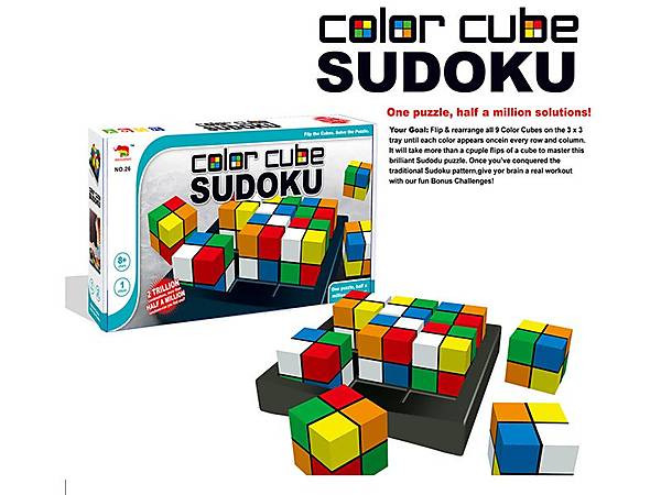 

Игра-головоломка "Color Cube Sudoku" Brain Fitness (GT274416)