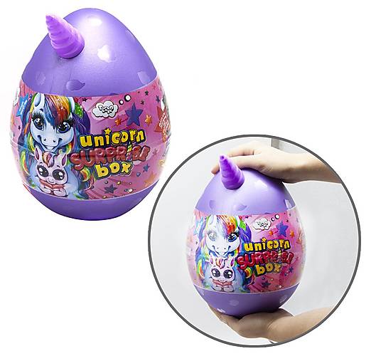 

Игрушка-сюрприз "Unicorn Surprise Box", рус (фиолетовый) DANKO TOYS (USB-01-01)