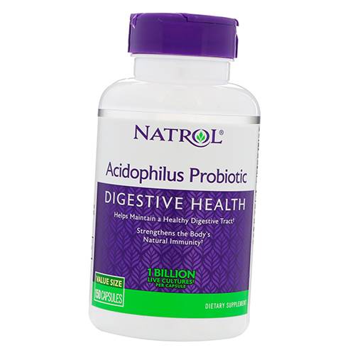 

Пробиотики, Acidophilus Probiotic, Natrol 150капс (69358001)