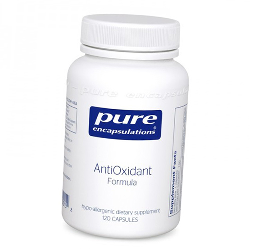 

Антиоксидант Pure Encapsulations Antioxidant Formula 120капс (70361003)