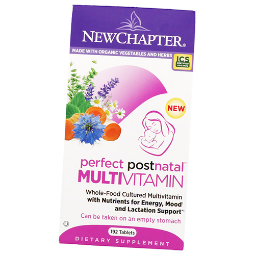 

Мультивитамины для женщин в послеродовой период, Perfect Postnatal Multivitamin, New Chapter 192таб (36377021)
