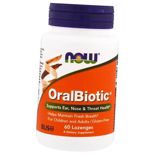 

Oralbiotic Now Foods 60леденцов (72128045)