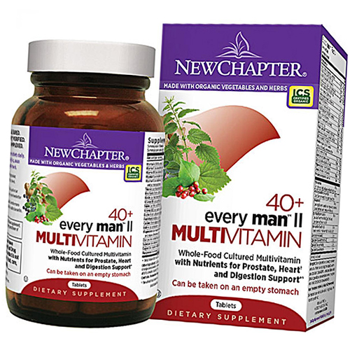 

Ежедневные витамины для мужчин 40 +, Every Man II Multivitamin, New Chapter 96таб (36377004)