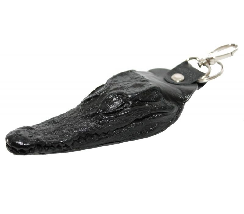 

Брелок (голова крокодила) ALH 01 Black черный