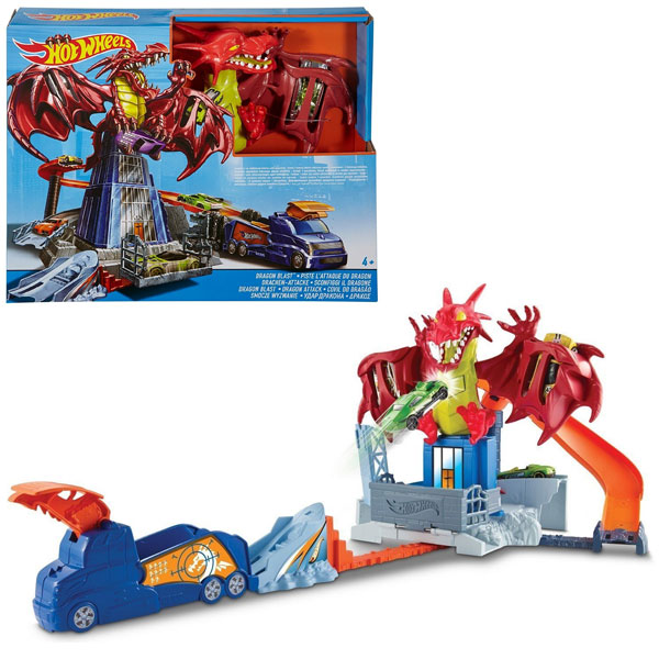 

Автомобильный трек Hot Wheels Атака дракона DWL04