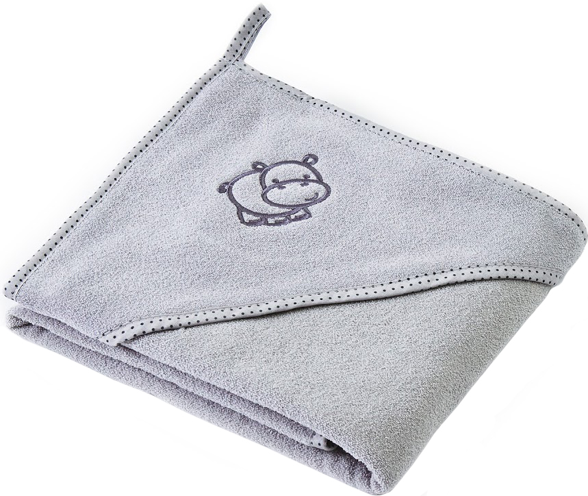 

Махровое полотенце Sensillo Hippo 80х80 Grey (SILLO-4171)