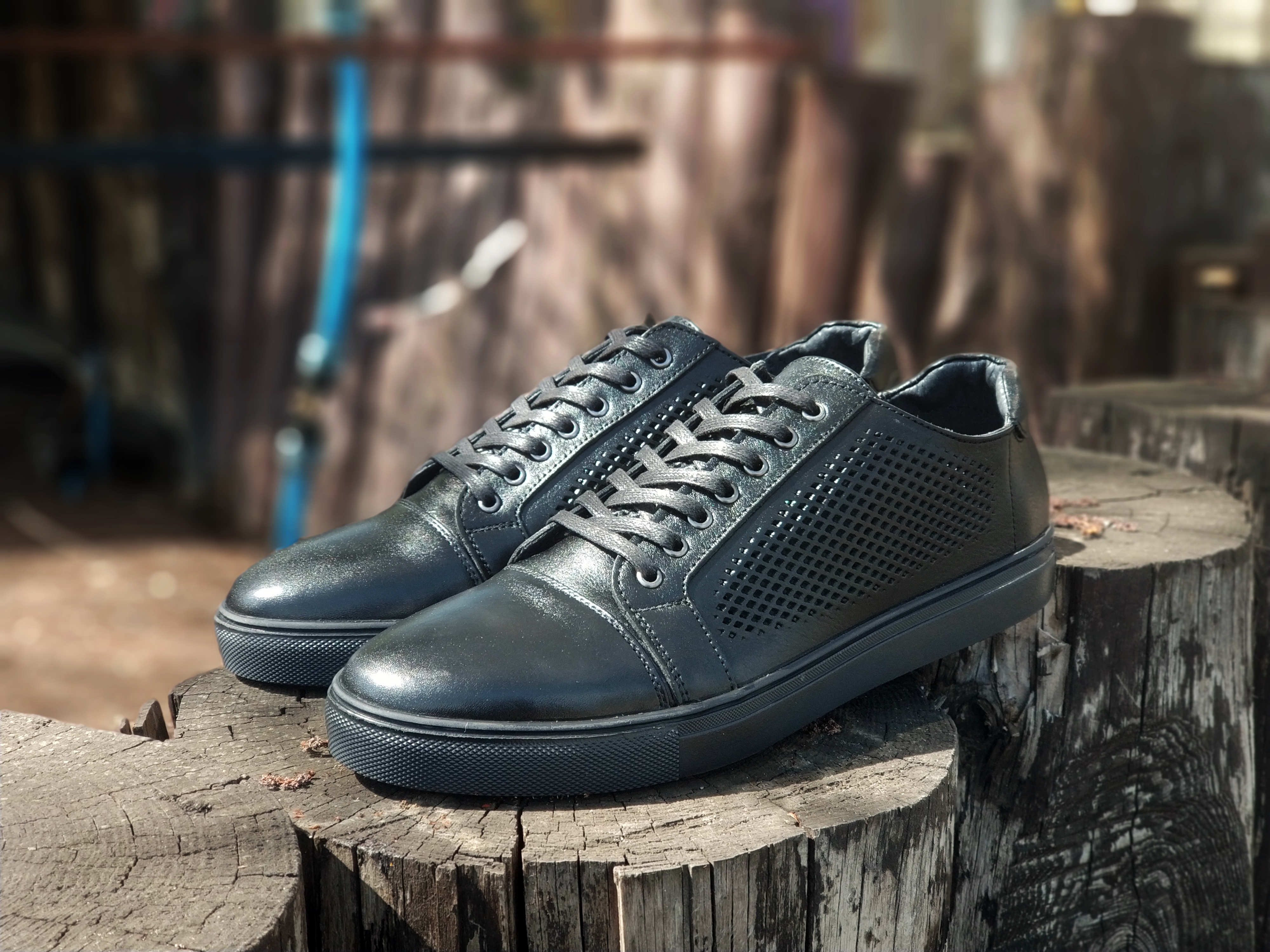 

Кеды Move and Go black perf 40 Черные