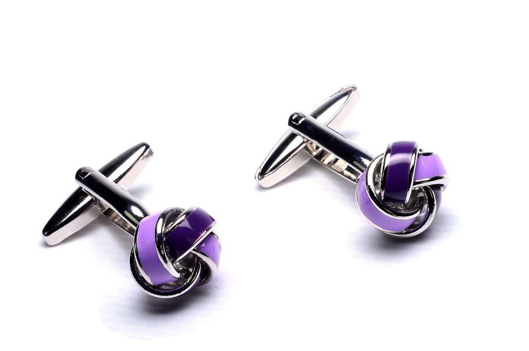 

Запонки Pasadore Purple Knot 16151cs фиолетовые