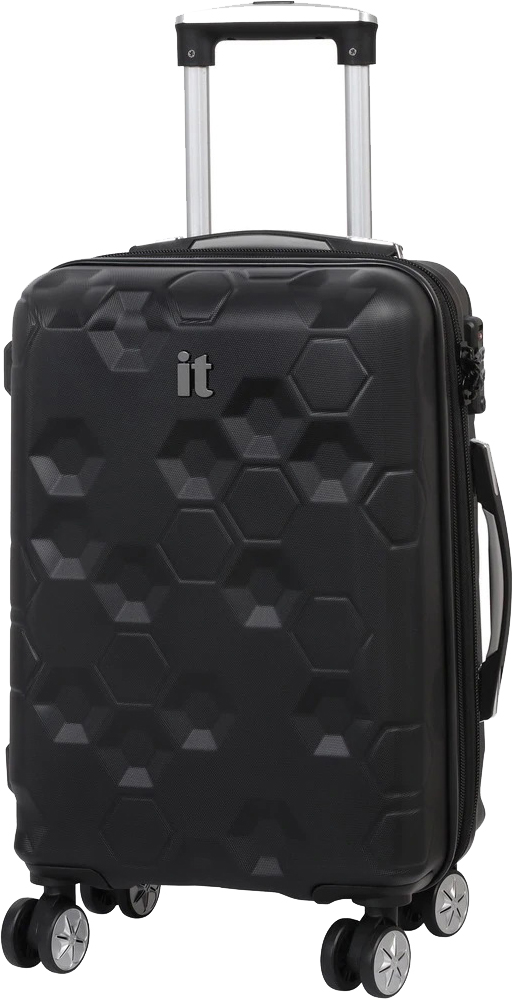 

Чемодан на колесах с расширением IT Luggage IT16-2387-08-S-S001 35 x 55 x 23 см 35 л Черный
