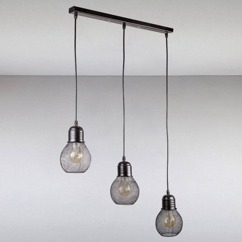 

Люстра Light House LS-13458-3 BK 500 черная