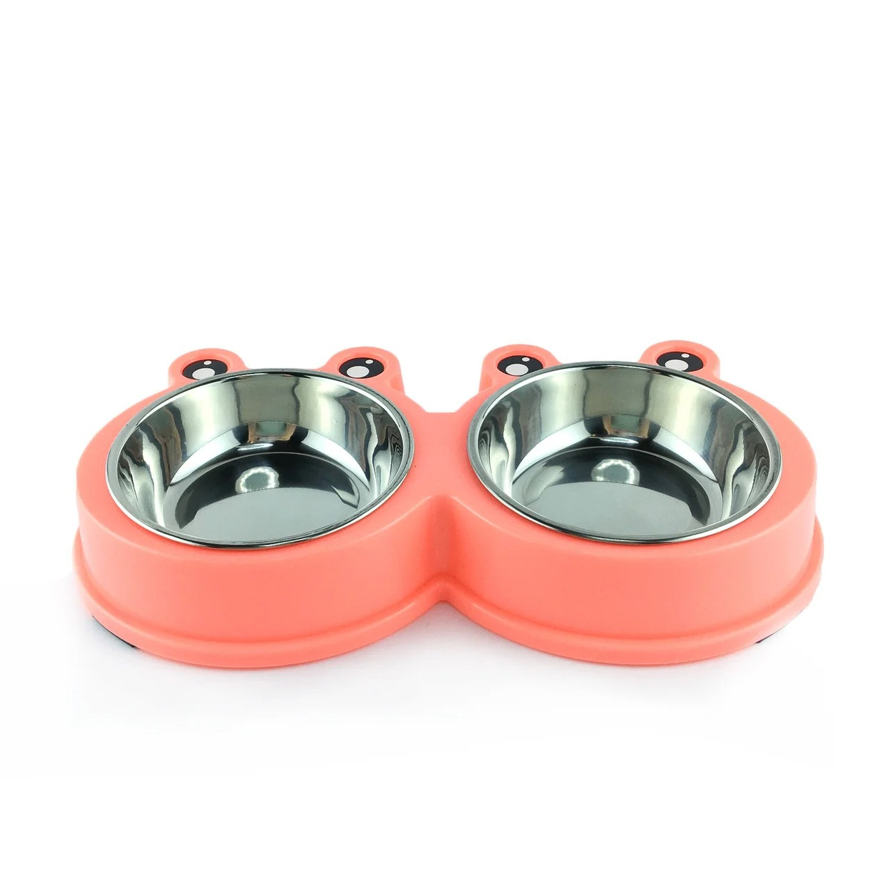 

Миски для собак и кошек на подставке DogClub Frog 150ml Pink