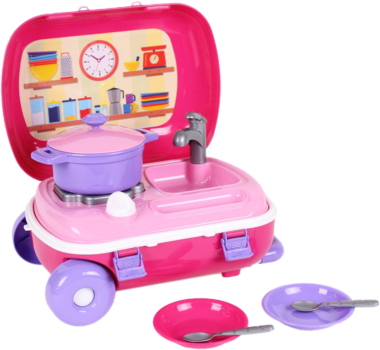 

Игровой набор ТехноК Кухня с набором посуды (6061) (4823037606061)