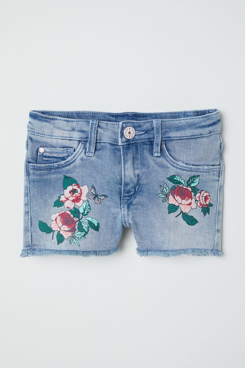 

Шорты H&M 98 см Голубые