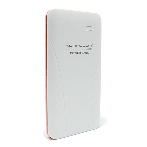 

УМБ внешний аккумулятор Powerbank Konfulon Edge II 10000mAh. Белый с красным