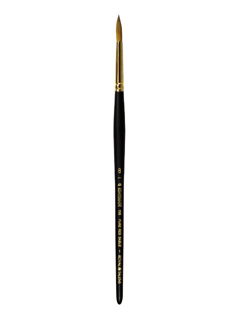 

Кисть Красный соболь круглая серия 110 Rembrandt №8 (4,5мм)