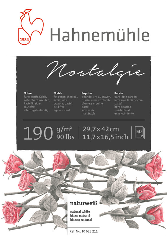 

Альбом для графики Hahnemuhle Nostalgie 50л 190г А4