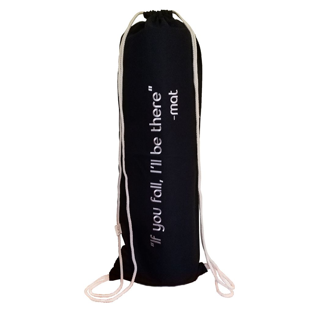 

Чехол для йога коврика Foyo Words Black W 75х27 см Черный с белыми затяжками (01090)