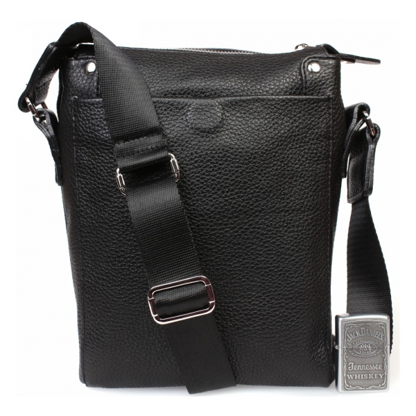 

Оригинальная высококачественная мужская сумка из натуральной кожи CasualStyle SM-4423 черная