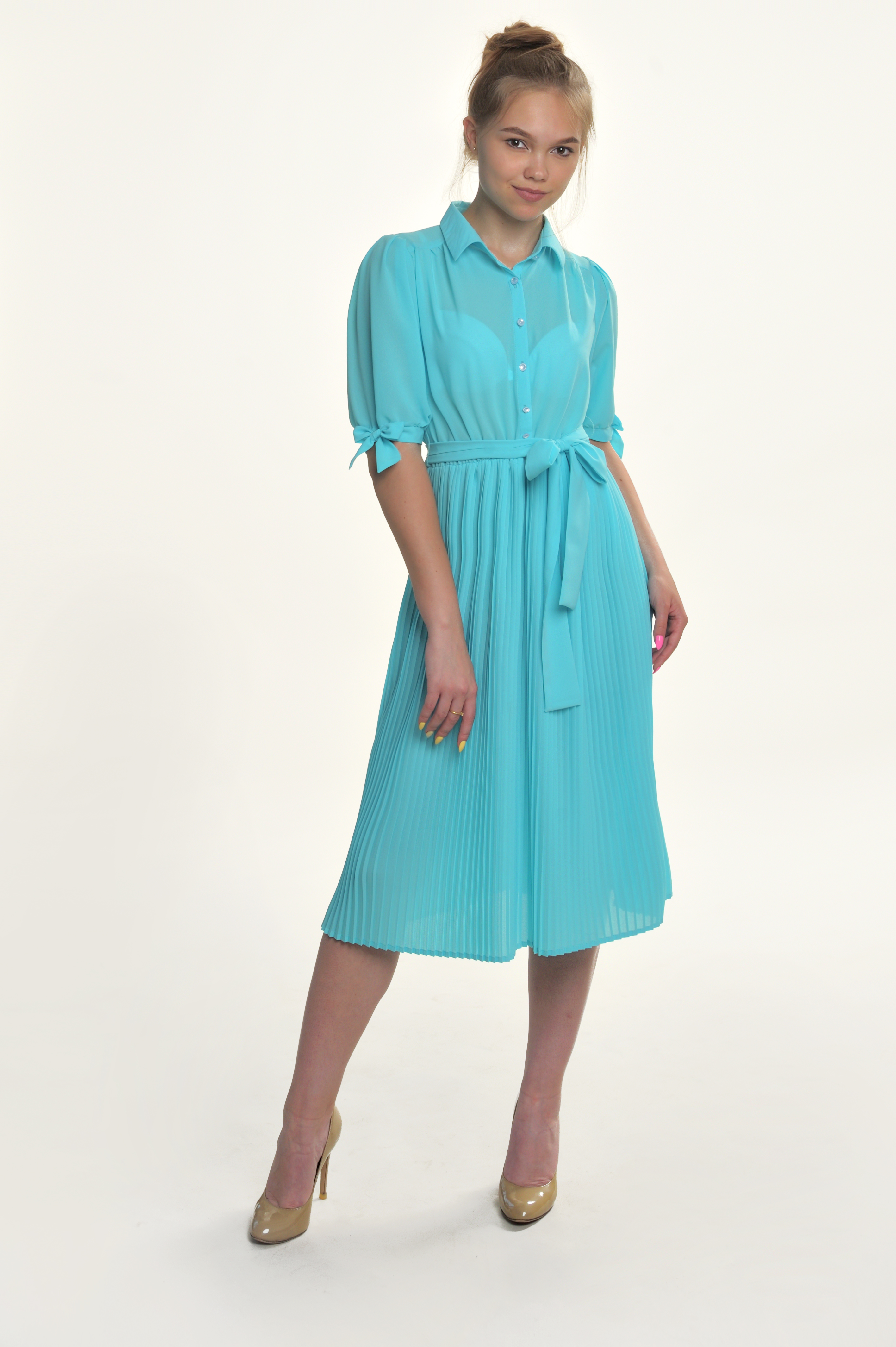 

Платье Wear me утонченное M Бирюза 1w/19/73