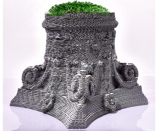 

Скульптурний 3D пазл DaisySign PILASTER