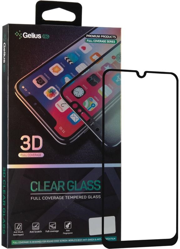 

Защитное стекло Gelius Pro для Samsung Galaxy A50 (A505)/M31 (М315) Black