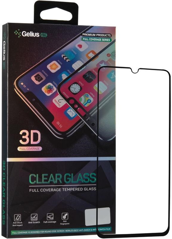 

Защитное стекло Gelius Pro для Samsung Galaxy A70 (A705) Black