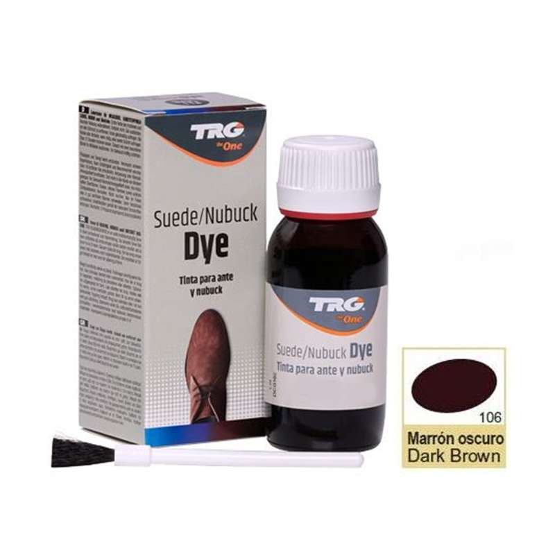 

Краска для замши темно коричневая TRG Suede Dye, 50 мл