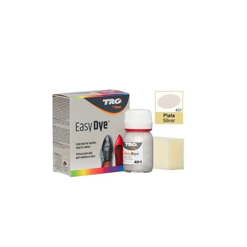 

Краска для обуви серебро 401 TRG Easy Dye Metallic, 25 мл