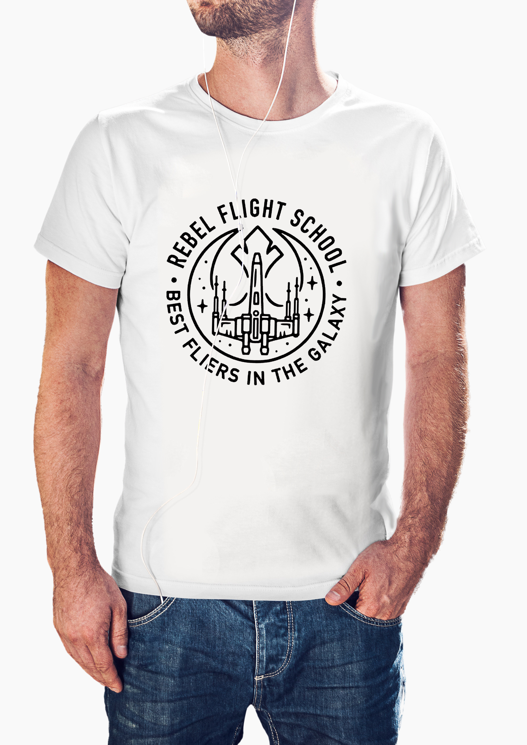 

Футболка Stedman ST2000-WHI Rebel flight school Звёздные войны Star Wars Белая, Футболка Stedman ST2000-WHI Rebel flight school Звёздные войны Star Wars Белая XL
