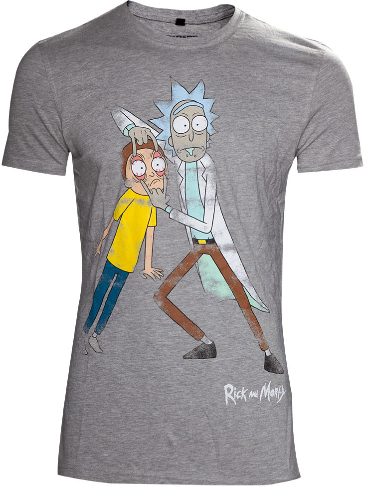 

Футболка Difuzed Rick & Morty - Crazy Eyes T-shirt - L Серая (TS130524RMT-L)