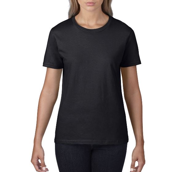 

Футболка Gildan Premium Cotton 4100L-426C XL Чёрная