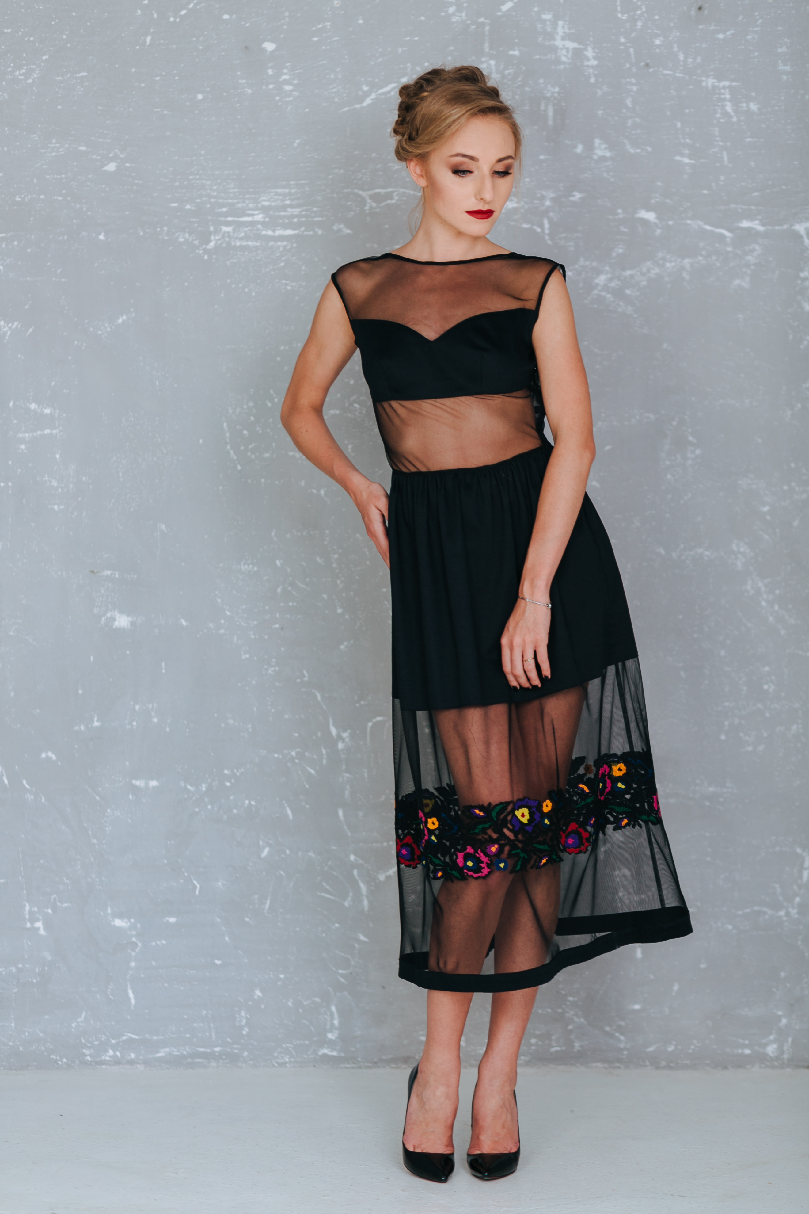 

Вишита сукня Kris Maran  чорна(0206, Вишита сукня Kris Maran S чорна(0206)