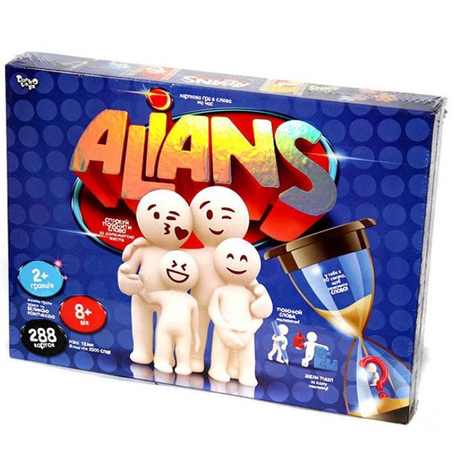 

Настольная развлекательная игра ALN-01U "Alians" укр..