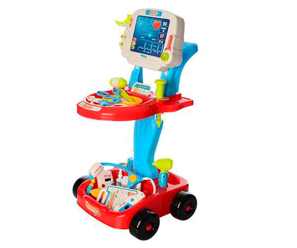 

Детский игровой набор доктора с тележкой Limo Toy(660-46).