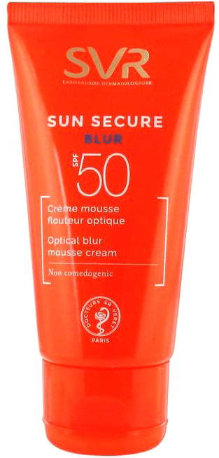 Акція на Солнцезащитный крем-мусс SVR Sun Secure Blur Optical Blur Mousse Cream SPF 50 50 мл (3401360167827) від Rozetka UA