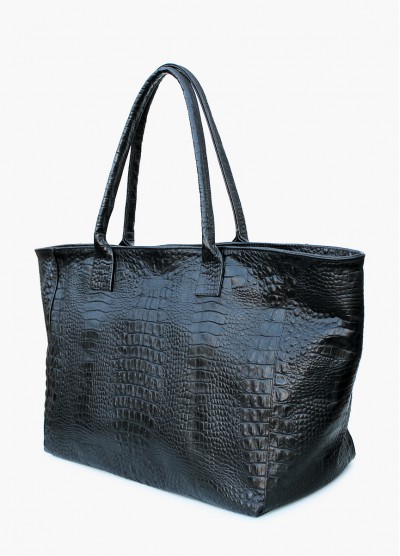 

Женская кожаная сумка POOLPARTY Desire (poolparty-desire-croco-black)