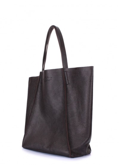 

Женская кожаная сумка POOLPARTY Edge (poolparty-edge-brown)