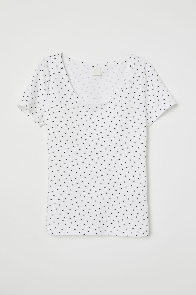 

Футболка H&M Р3040  Белая (P-100307, Футболка H&M Р3040 S Белая (P-100307)