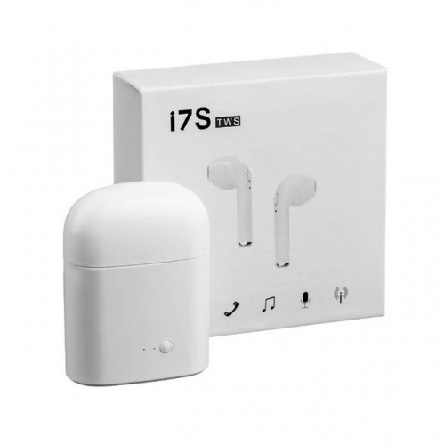 

Беспроводные Bluetooth Наушники Hbq I7S Headset With Power Bank White