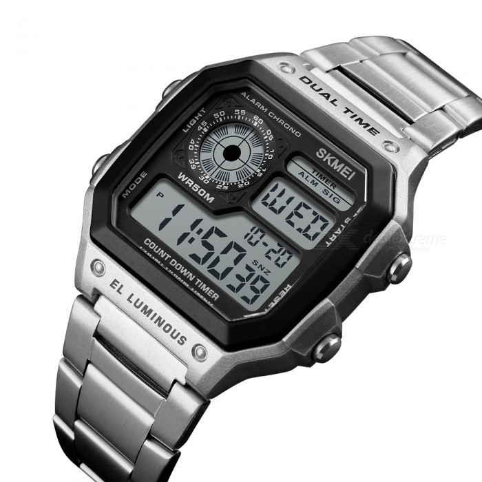 

Мужские часы Skmei 1335 Old School Steel 50m (3584)