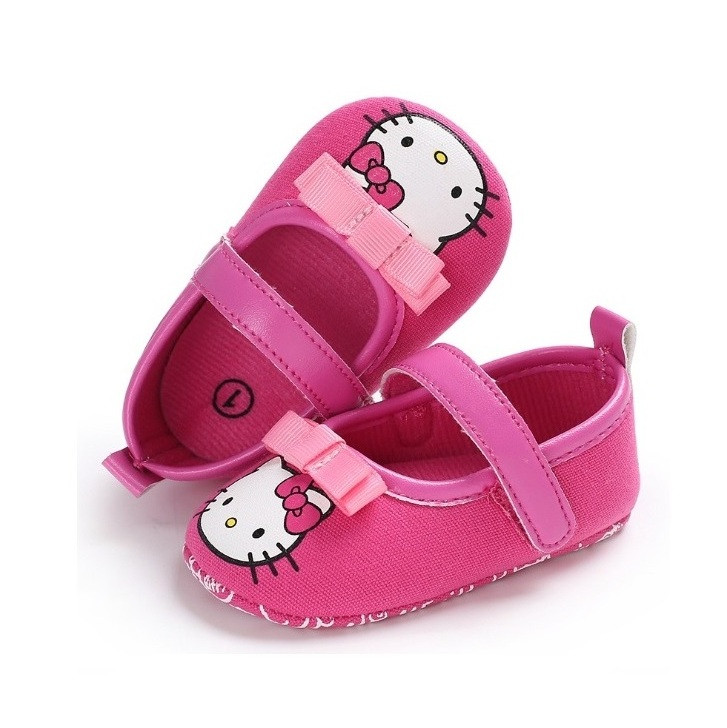 

Пинетки Hello Kitty Nuober для девочки 12 см (длина подошвы) Розовые 17000