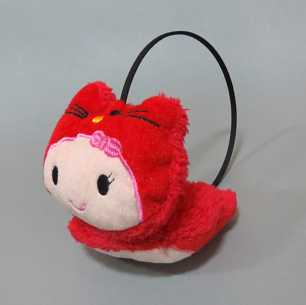 

Меховые наушники Kitty Fashion kids для девочки от 5 лет Красные 17207