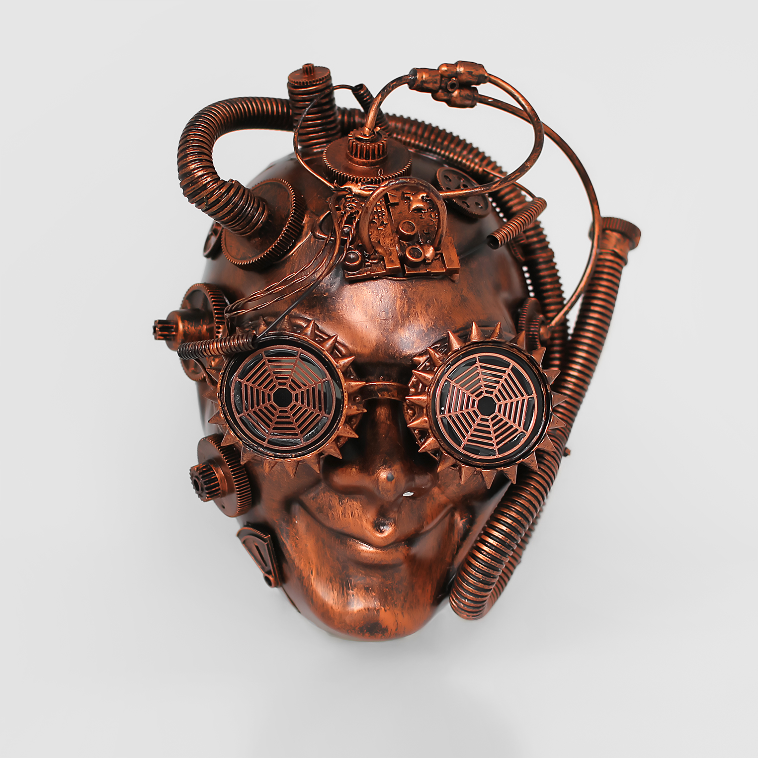 

Маска Магический Механик стимпанк Phil Bud Mask бронза