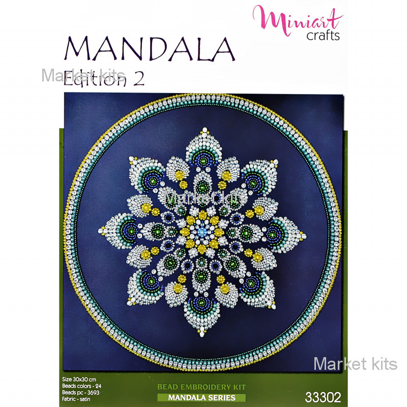 

Набор для вышивания "Мандала. Издание 2" Miniart Crafts (Miniart-Crafts33302)