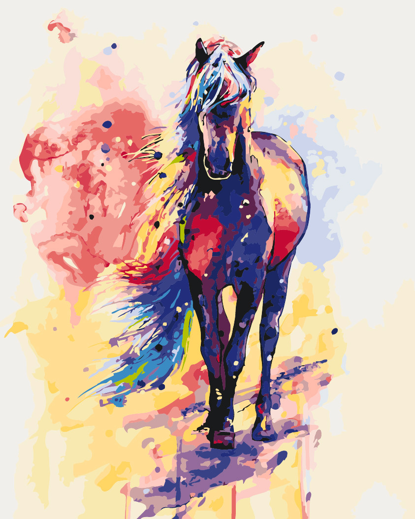 

Картина по номерам Идейка Радужный конь (KHO2497) 40 х 50 см. Без коробки (152257)