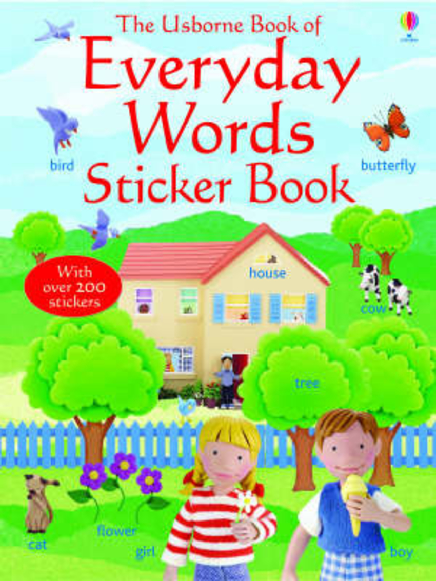 

Everyday Words in English. Sticker Book